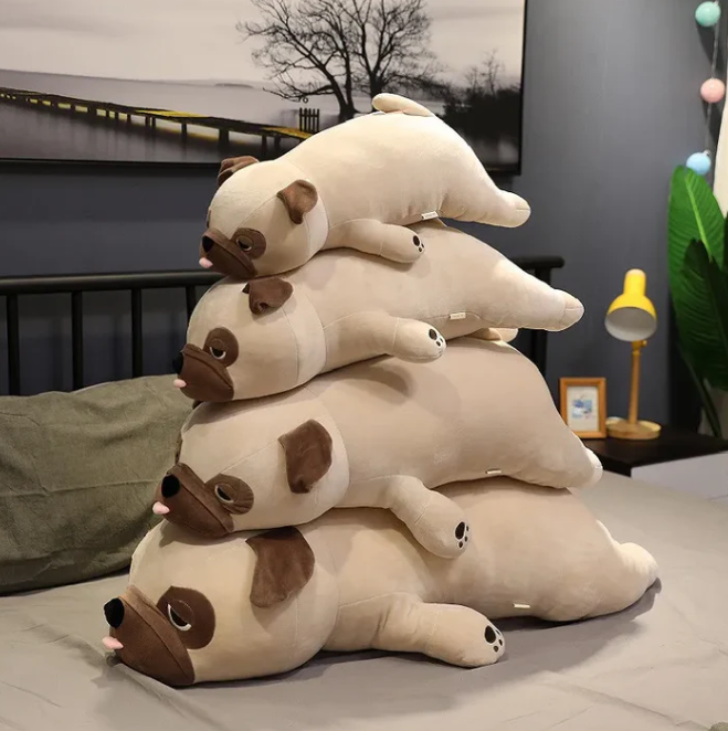 Großer Kuscheltier Mops