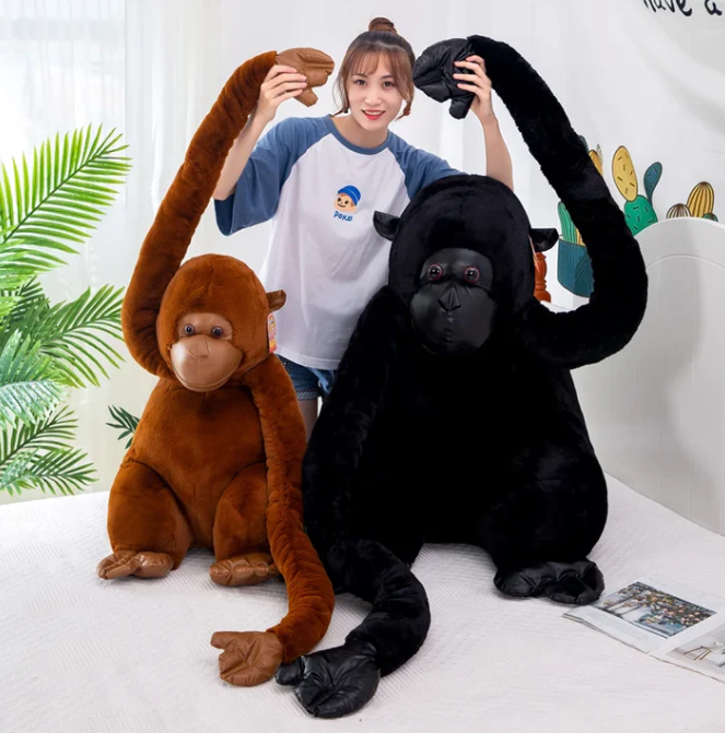 Plüschgorilla - Riesiger Kuschelaffe für Kinder