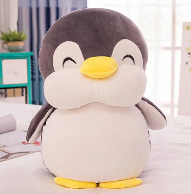 Lächelnder Pinguin Plüsch - Kuscheltier für Kinder