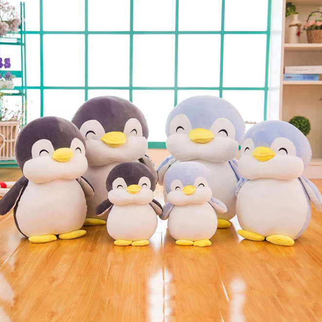 Lächelnder Pinguin Plüsch - Kuscheltier für Kinder