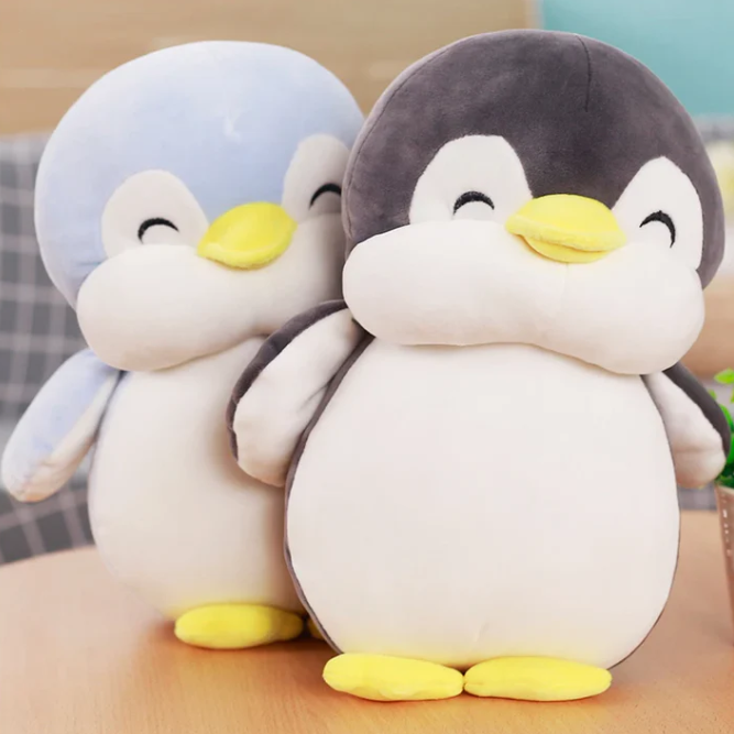 Lächelnder Pinguin Plüsch - Kuscheltier für Kinder