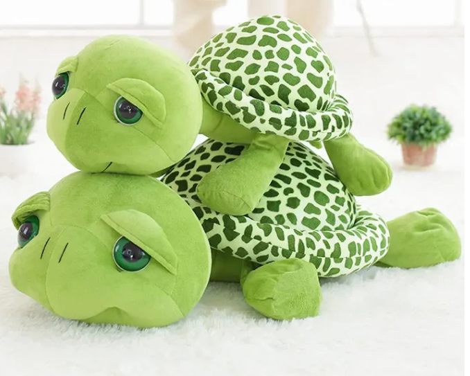 Große Schildkröte Plüsch - Kuscheltier für Kinder