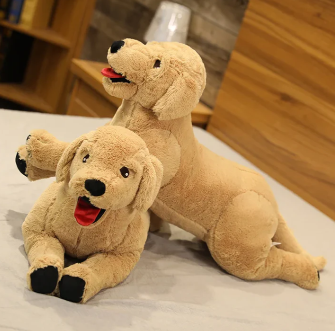 Kuschelweicher Golden Retriever - Realistisches Plüschtier