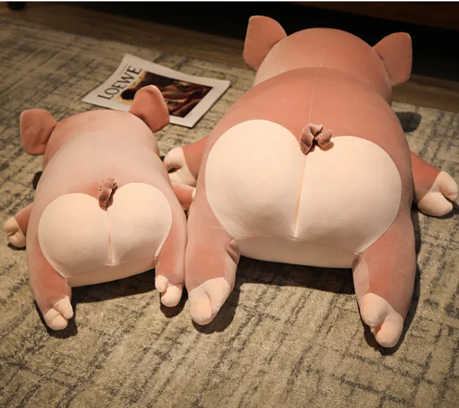 Riesiges Kuschel-Piggy - Superweiches Plüschschwein
