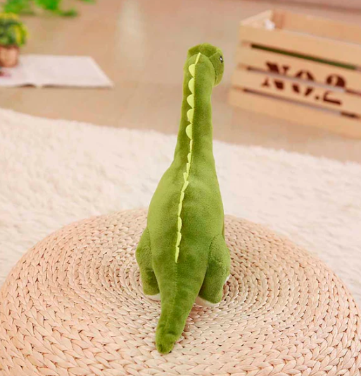 Riesiger tanystropheus dinosaurier kuscheltier