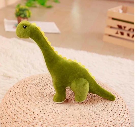 Riesiger tanystropheus dinosaurier kuscheltier