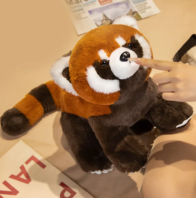 Niedlicher Roter Panda Kuscheltier