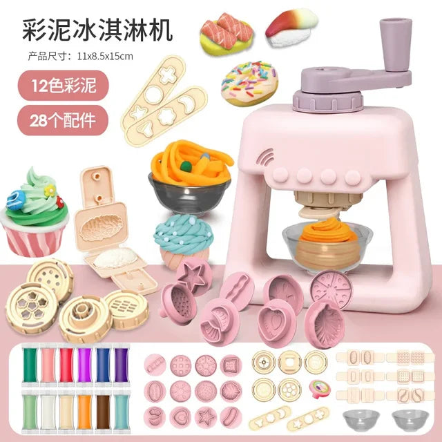 Ice-Cream maker set - kulinarischer spaß - eiswürfelbereiter-küchenspielzeug