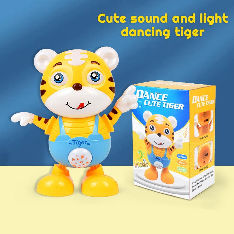 Dancing Tiger robot - musikalische entwicklung - dancing tiger