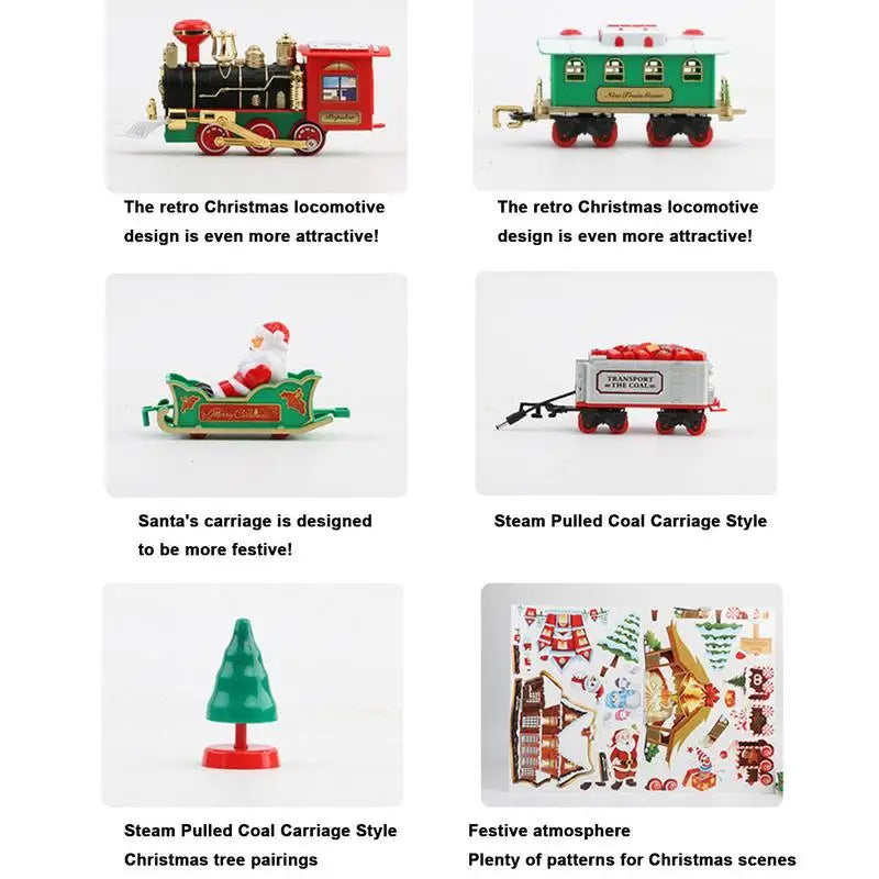 Christmas train - fahrt in die festtage - weihnachtszug