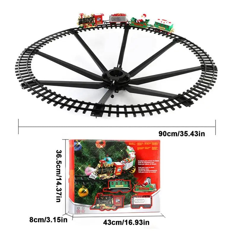 Christmas train - fahrt in die festtage - weihnachtszug