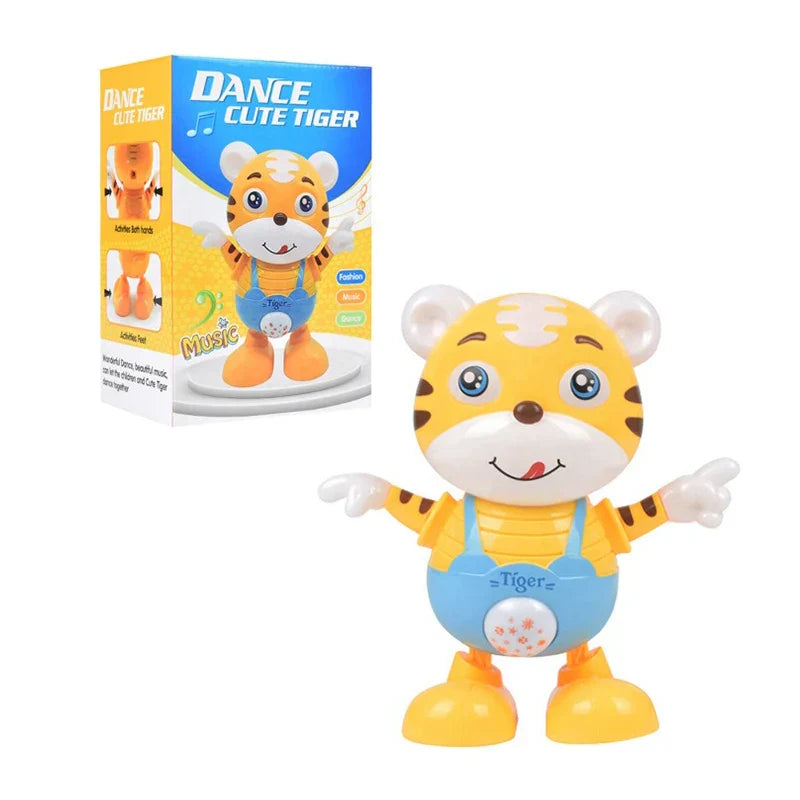 Dancing Tiger robot - musikalische entwicklung - dancing tiger