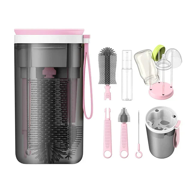 Bottle Cleaning Kit - praktisch für unterwegs - babyflaschenbürste und -reiniger