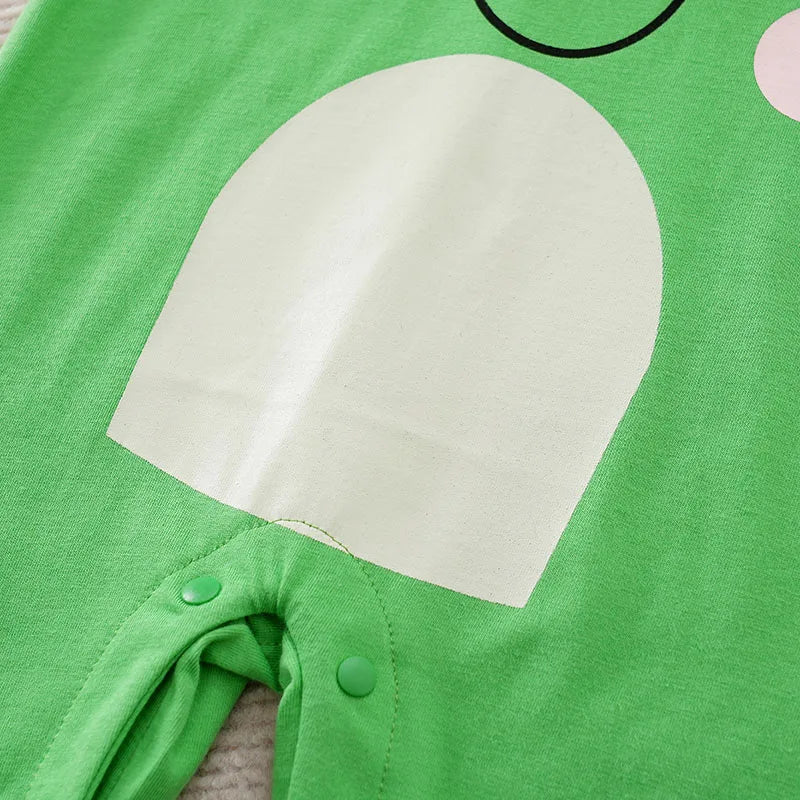 Niedlicher frosch babystrampler