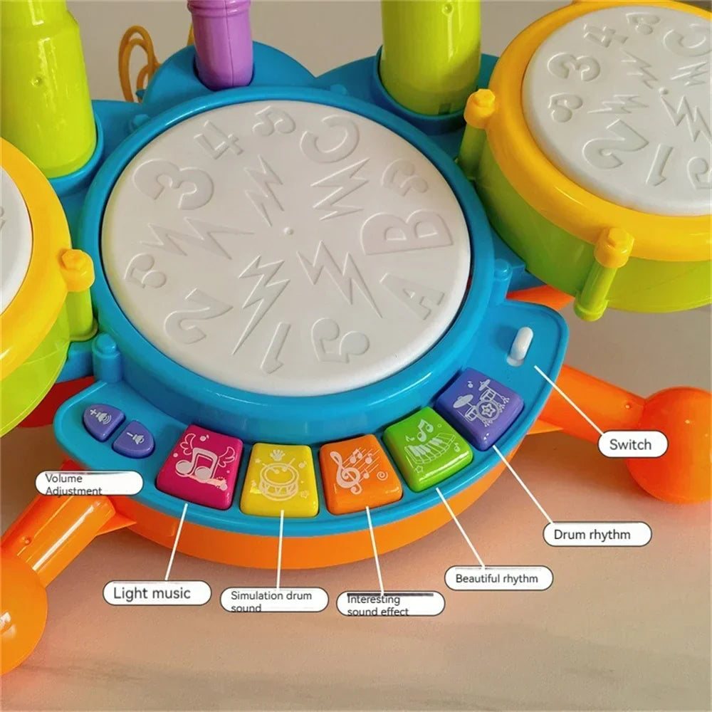 Mini musiker schlagzeug set