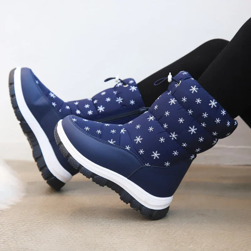 Winter-schneestiefel für mädchen