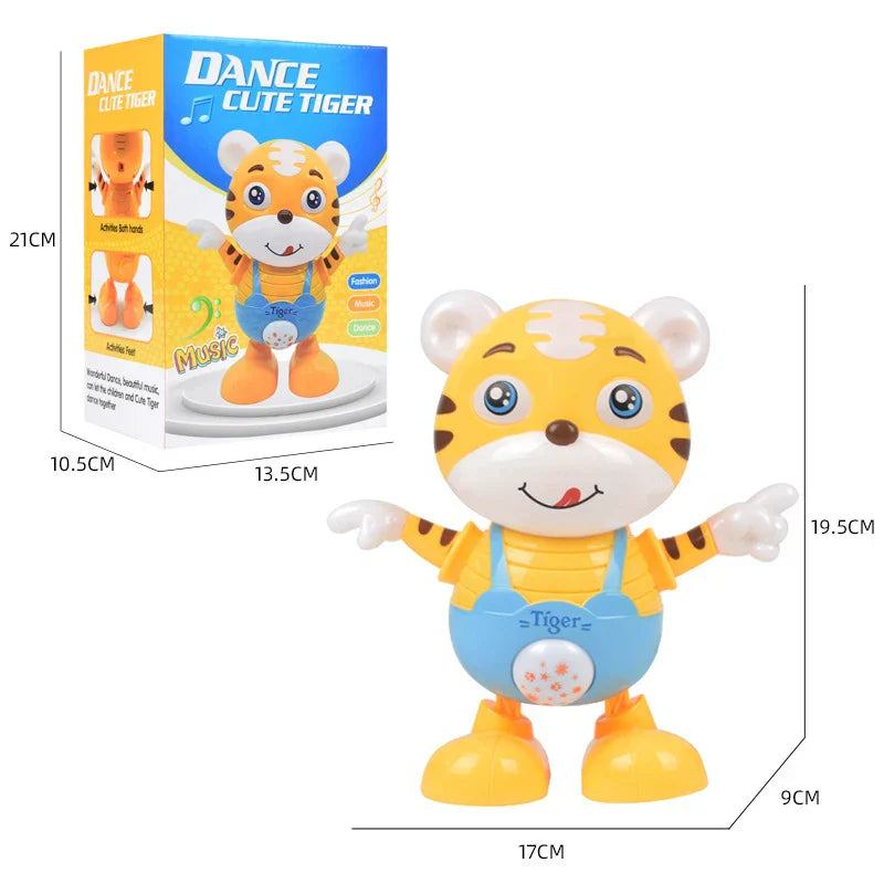 Dancing Tiger robot - musikalische entwicklung - dancing tiger