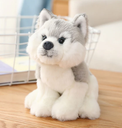 Max mini Husky Plüschhund