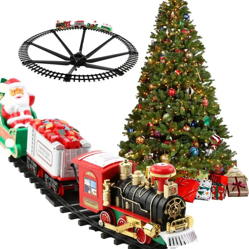 Christmas train - fahrt in die festtage - weihnachtszug