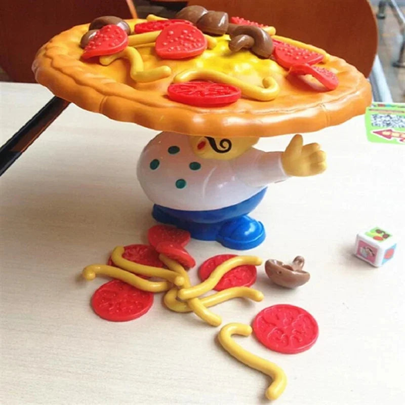 Balancing pizza game - gleichgewicht halten - pizza brettspiel