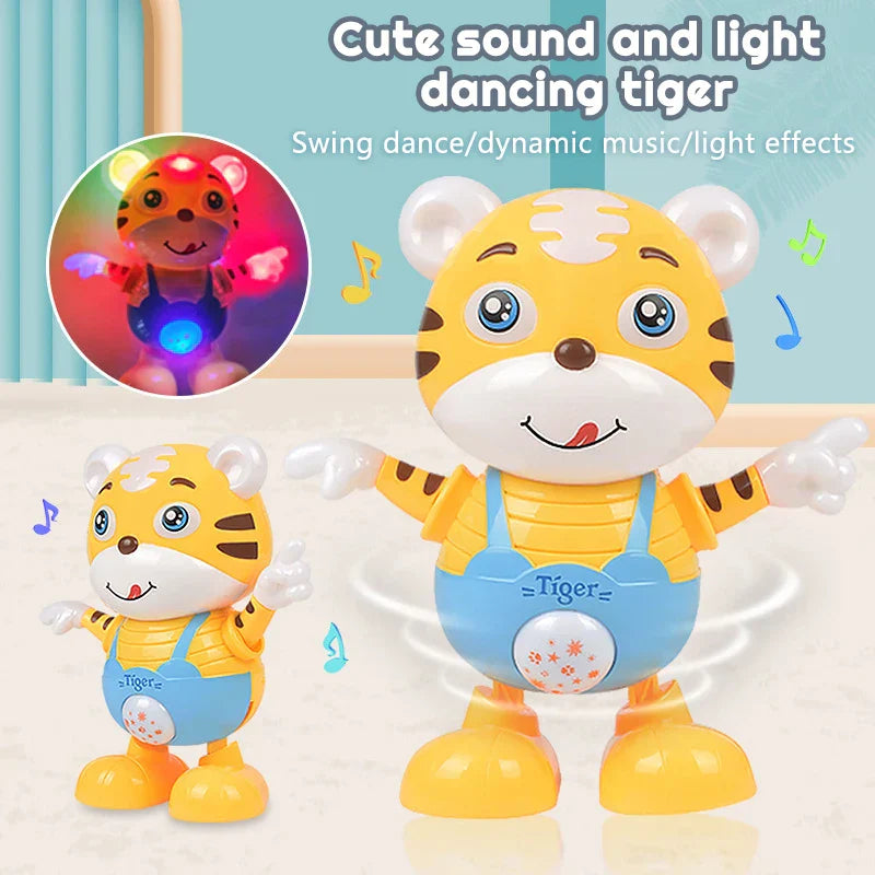 Dancing Tiger robot - musikalische entwicklung - dancing tiger