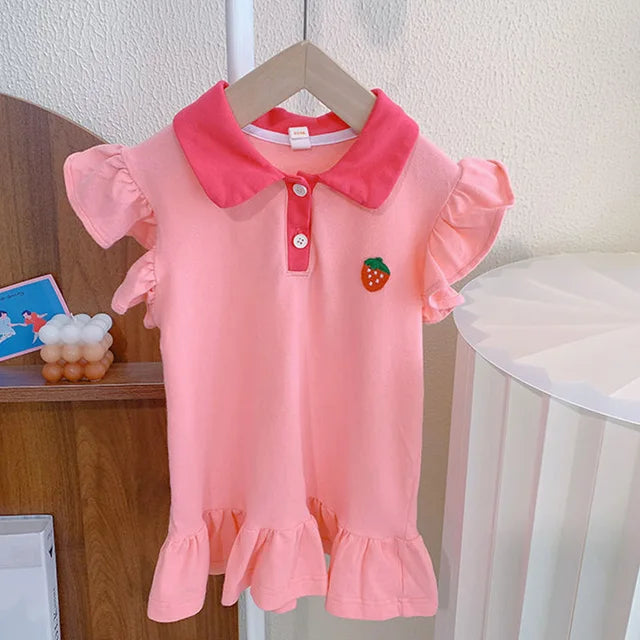 Leichtes sommerkleid für kinder