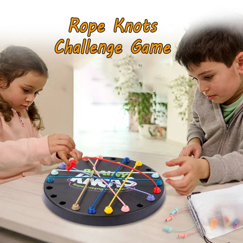 Brainy knots - verdrehte knoten - strategiespiel