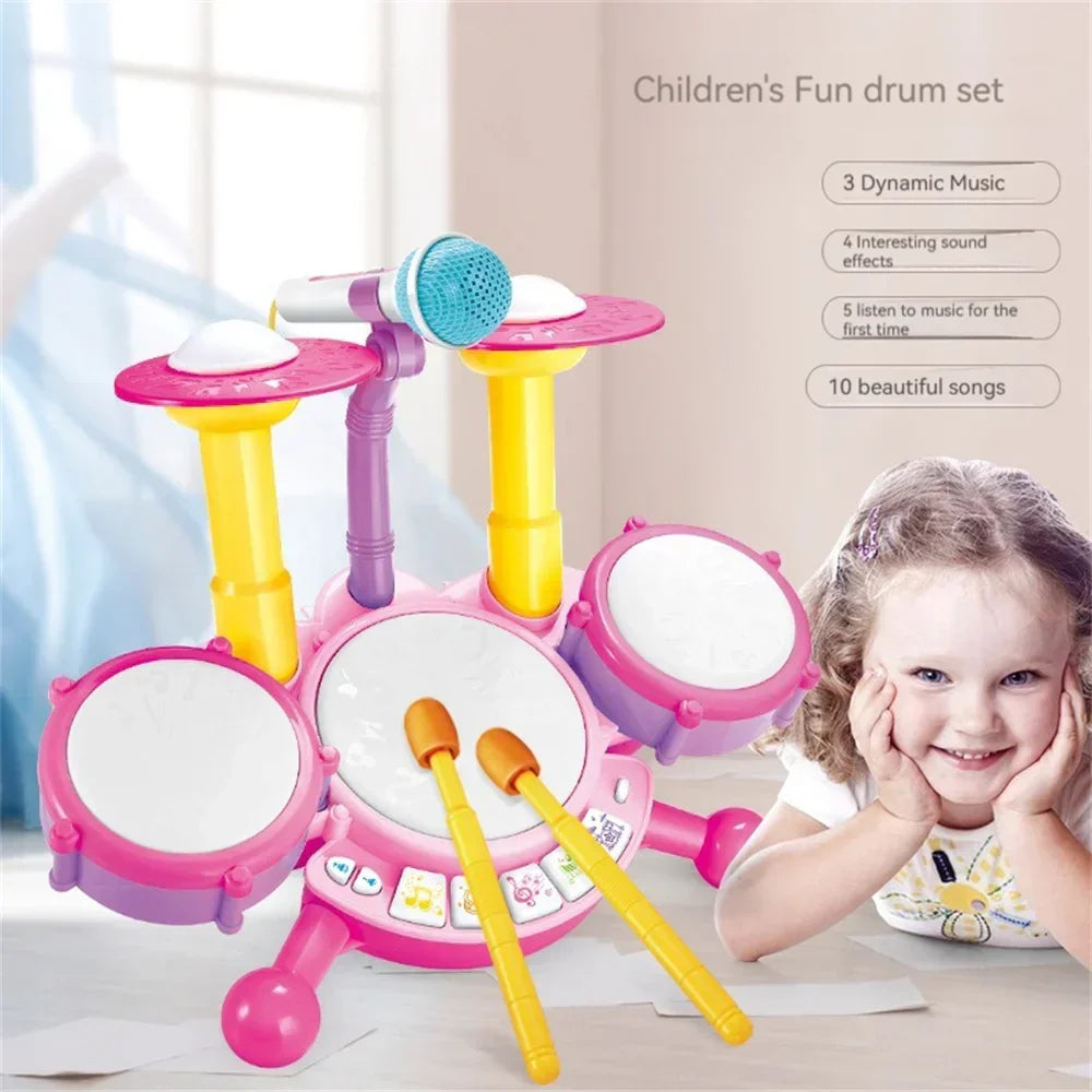Mini musiker schlagzeug set