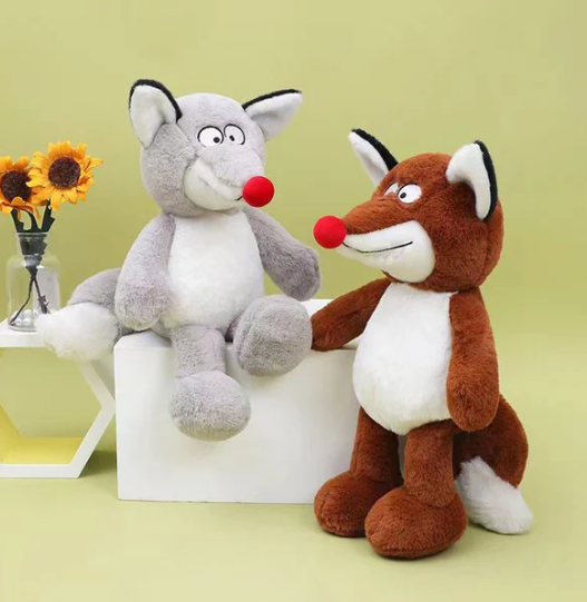 Freddy niedlicher plüschwolf