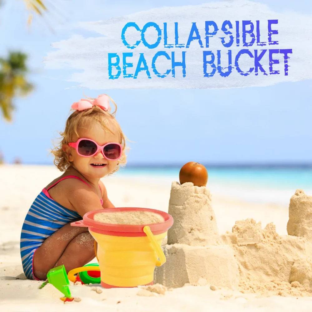 Foldable Bucket - faltbarer urlaubsspaß - faltbarer eimer