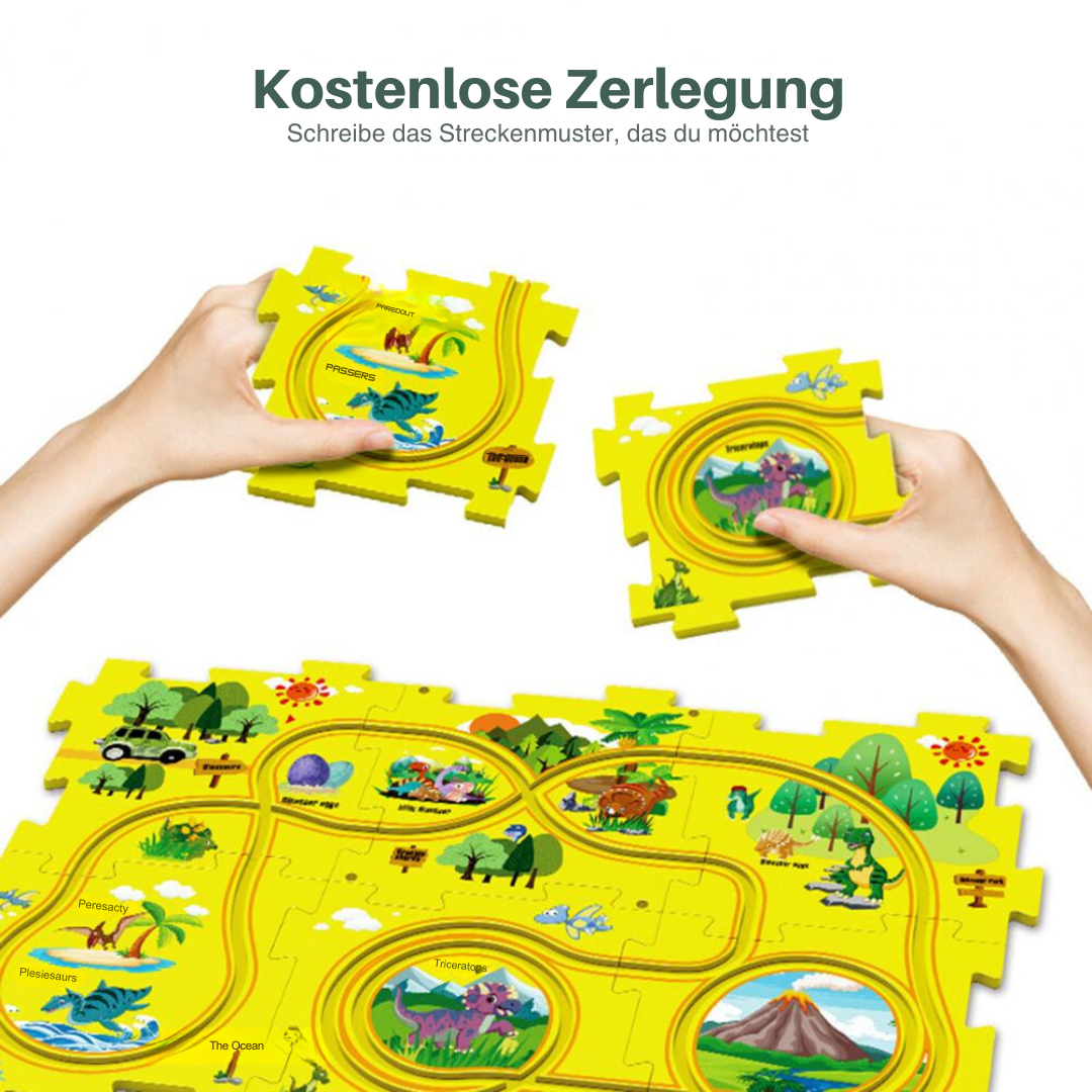 Puzzletrack - elektrische puzzlebahn