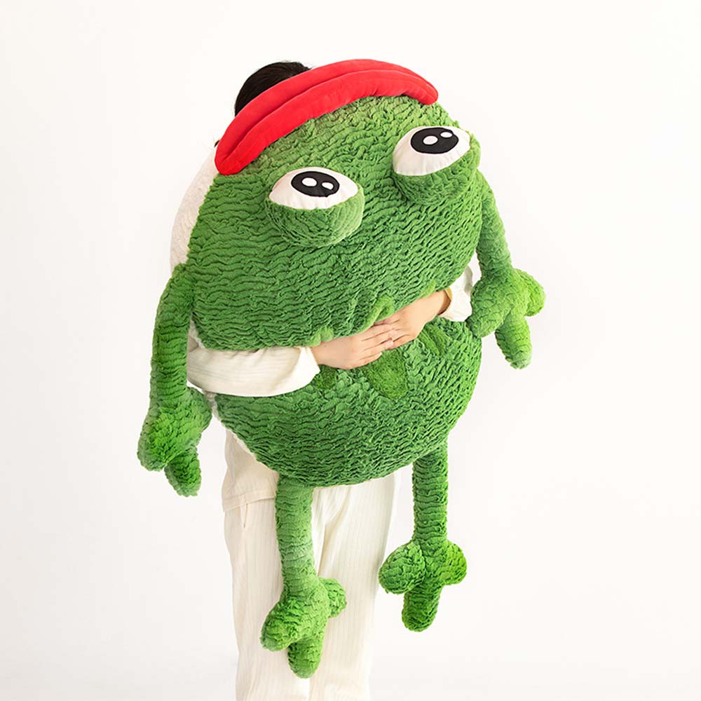 Freddy - Lustiges Frosch-Kissen