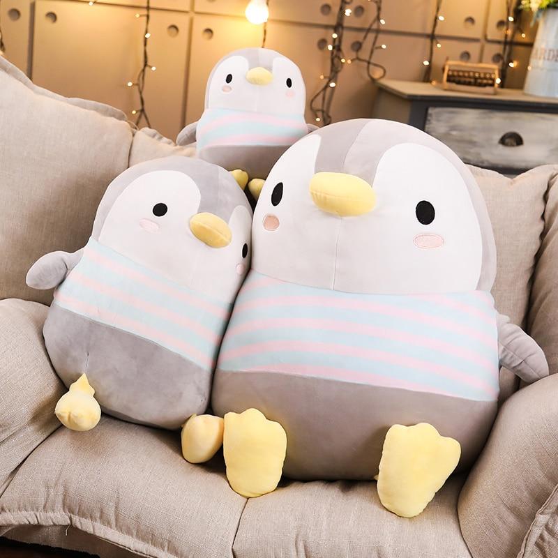 Flipper – Kuscheliger Grauer Pinguin