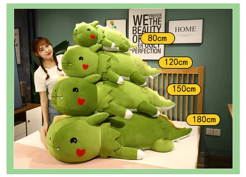 Riesige Bunte Kawaii-Drachen Plüschtiere