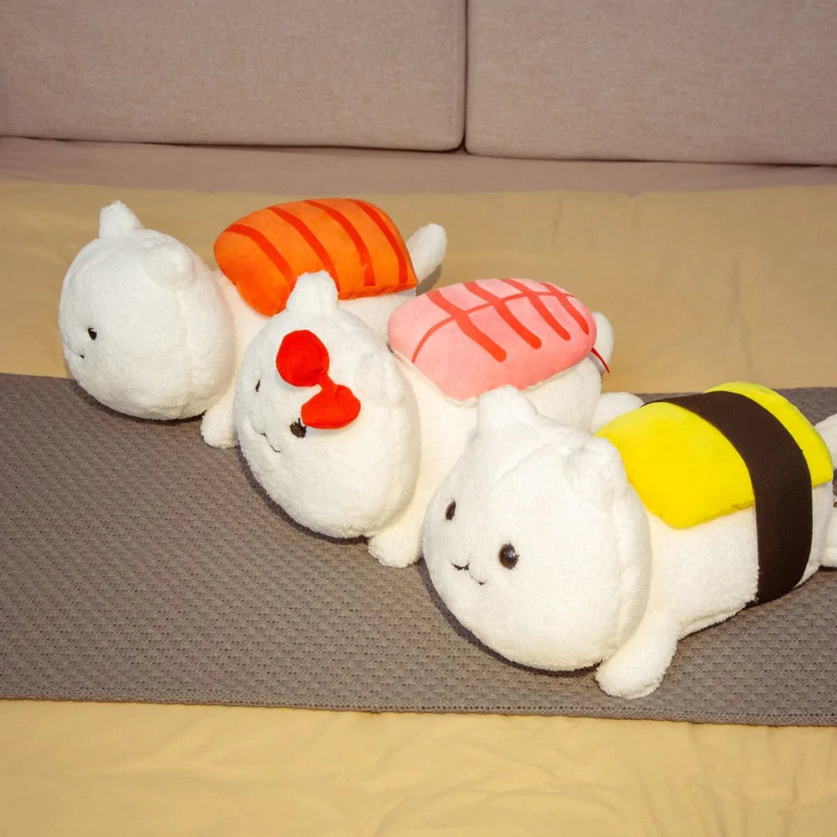 Charmante Sushi-Katzen Kuscheltiere