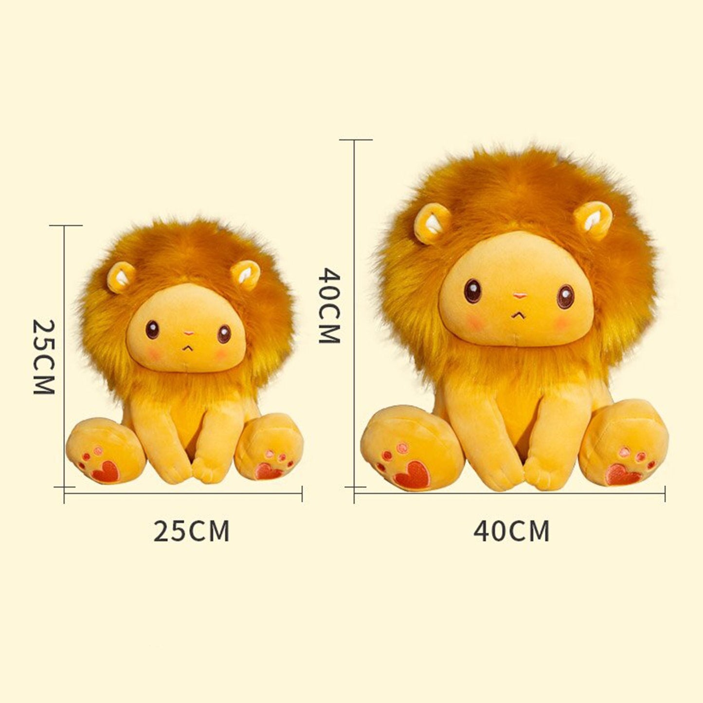 Leo – Der Kleine Löwenplüsch in Braun