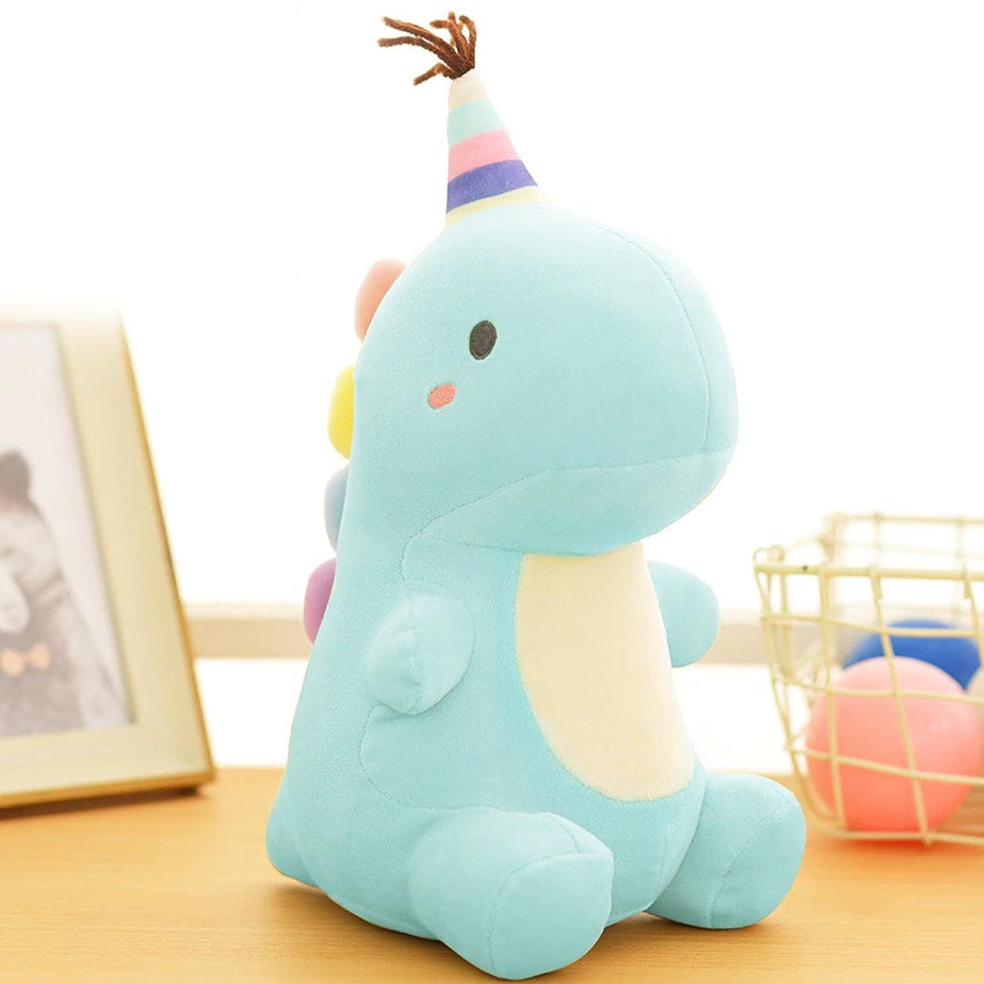 Dino Party – Blaue Dinosaurier Plüschtiere