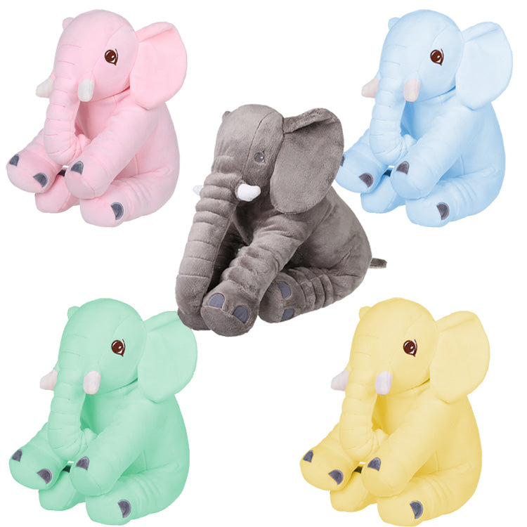Elefant Plüschtier mit Schleife am Ohr