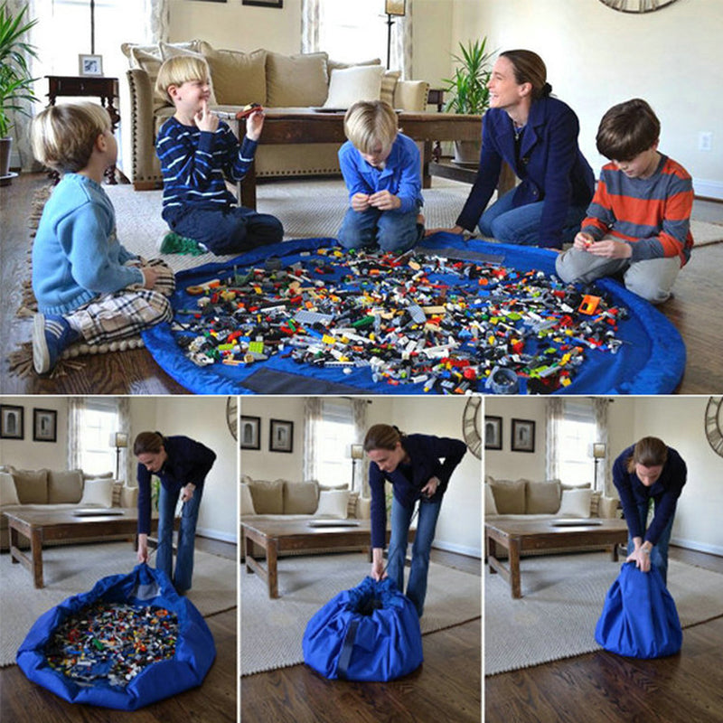 Toy Storage bag - leicht zu organisieren - spielmatte und aufbewahrungstasche in 1