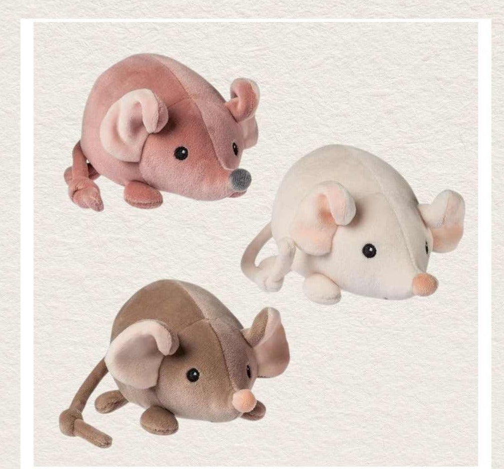 Mary Meyer: Smootheez - Mouse - Assorted Colours - 5", CoCo & KaBri Children's Boutique