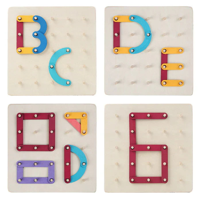 Woods - förderung der kreativität - puzzle für die pinnwand