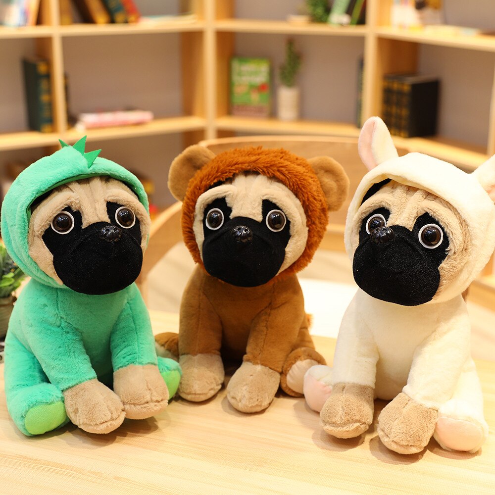 Jetzt Lustige Mops Kuscheltiere (20/35cm) bei Kuscheltiere.store kaufen