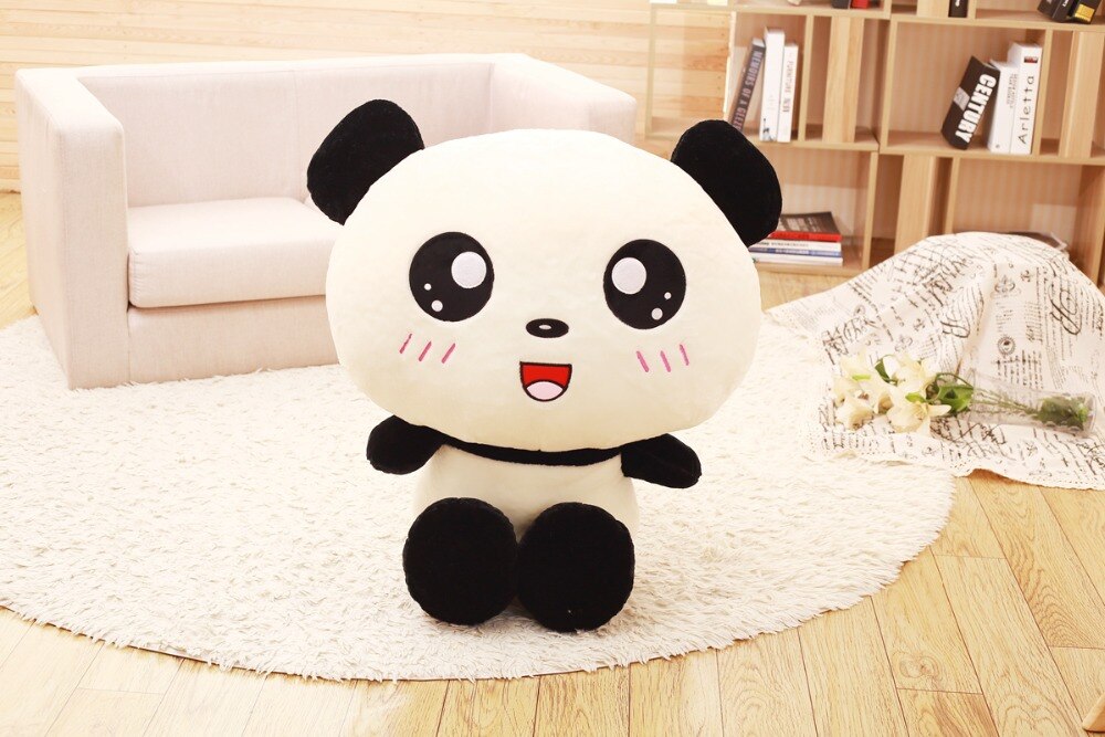 Jetzt Kawaii Comic Panda Plüschtier 40-70cm bei Kuscheltiere.store kaufen