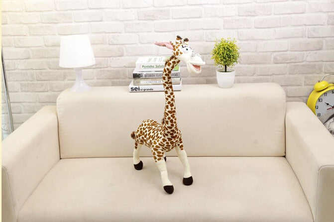 Jetzt Giraffe Stofftier mit langen Hals Madagascar Plüschie (ca. 35cm) bei Kuscheltiere.store kaufen