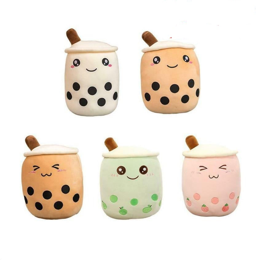 Jetzt Lachendes Bubble Tee Kuschel Kissen bei Kuscheltiere.store kaufen