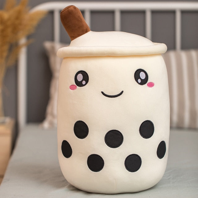 Jetzt Lachendes Bubble Tee Kuschel Kissen bei Kuscheltiere.store kaufen