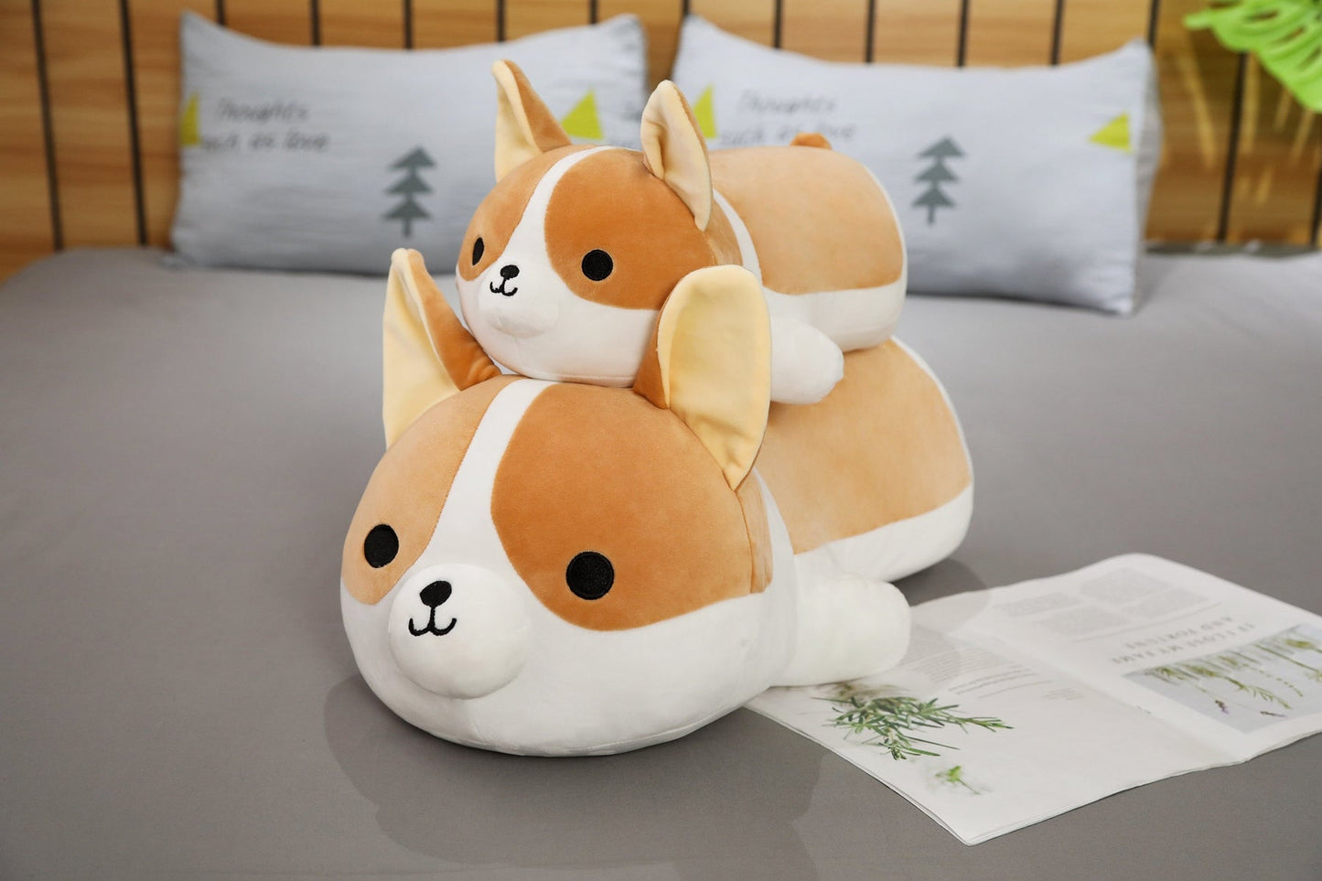Jetzt Corgi Stofftier im Extragroßen XXL Format (40 bis 85cm) bei Kuscheltiere.store kaufen