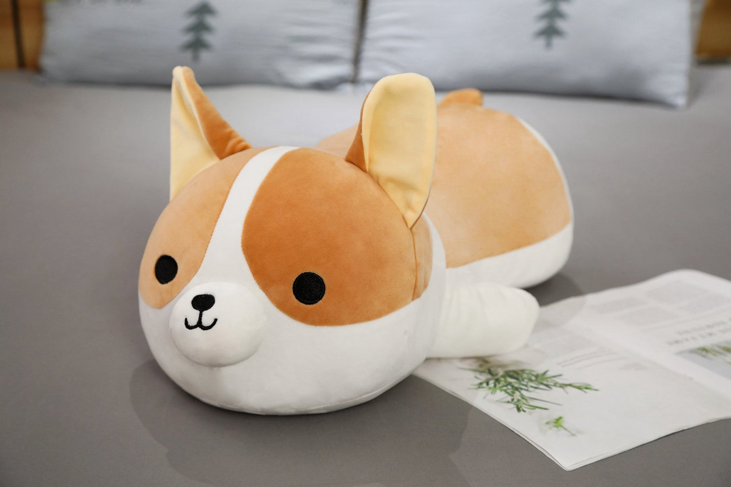 Jetzt Corgi Stofftier im Extragroßen XXL Format (40 bis 85cm) bei Kuscheltiere.store kaufen