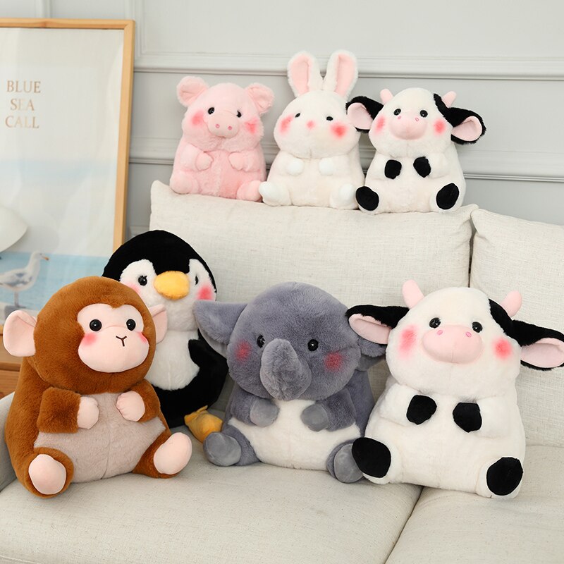 Jetzt Elefant Ferkel Kaninchen Pinguin Plüschige Stofftiere in unterschiedlichen Größen bei Kuscheltiere.store kaufen