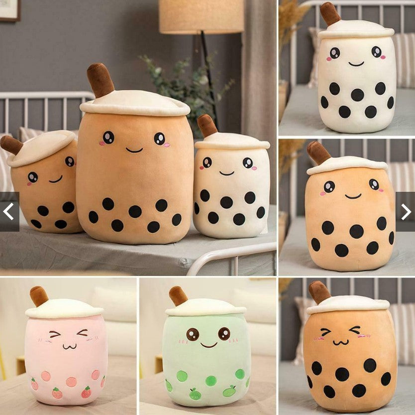 Jetzt Lachendes Bubble Tee Kuschel Kissen bei Kuscheltiere.store kaufen